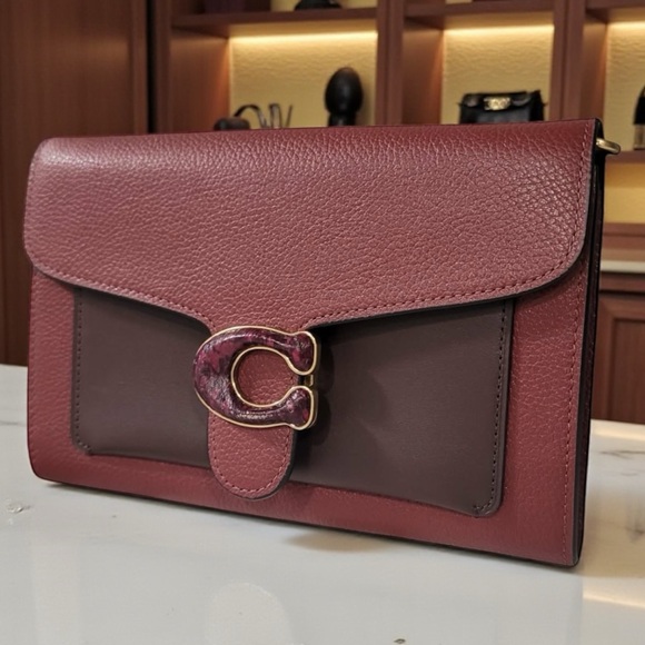 Coach Handbags - 🍷✨ Coach Tabby Crossbody Bag – Port Wine Multi • Iconic Coach “C” Hardware ✨🍷